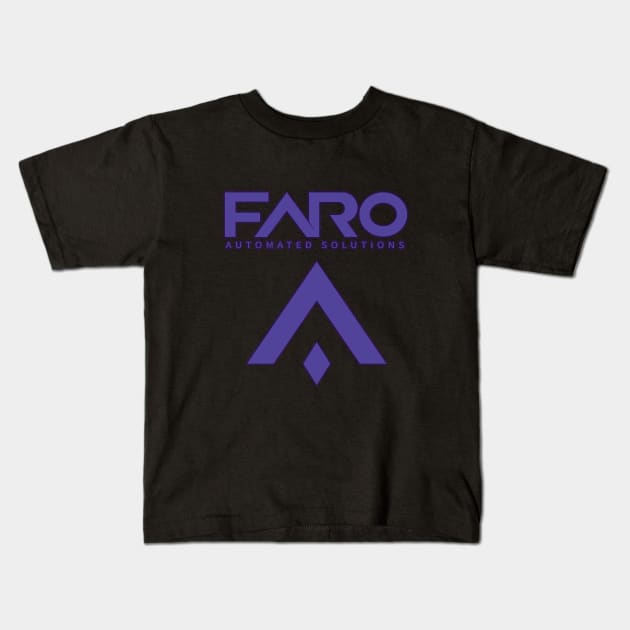 Faro Automated Solutions Kids T-Shirt by Woah_Jonny